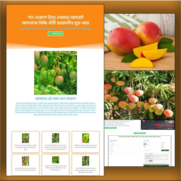 Premium Mango - Cartflows Landing Page Template
