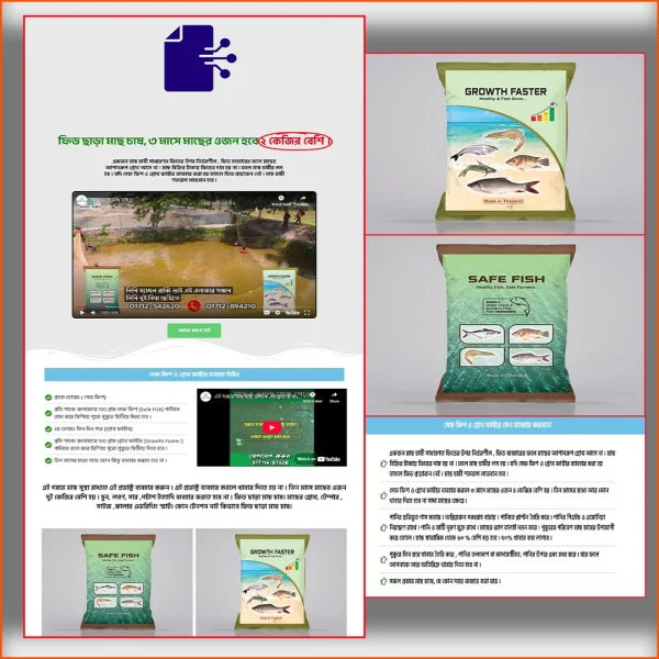 Chemical-Free Safe Fish - Cartflows Template